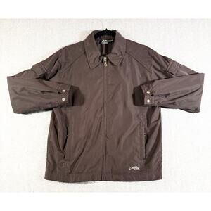 Vintage Oakley Software Jacket Mens Medium Collared Mesh Lined Full Zip Y2K Gorp